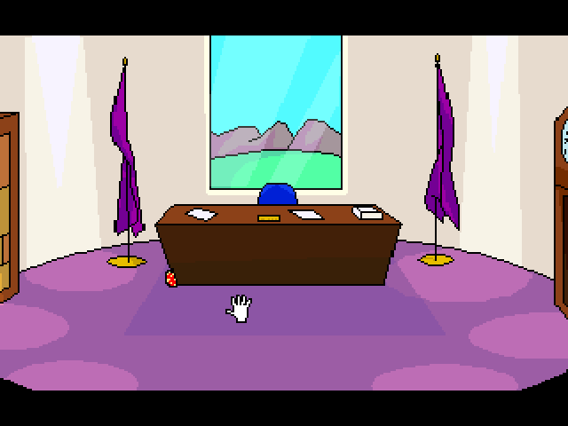 Easter in Reality on the Norm (Windows) screenshot: Level 1: Find the easter egg in Mayor's office
