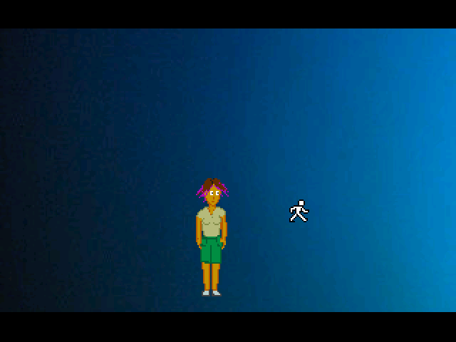 Mika's Surreal Dream II: The Dream Comes True!? (Windows) screenshot: Under the water