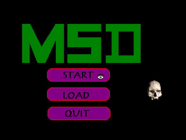 Mika's Surreal Dream II: The Dream Comes True!? (Windows) screenshot: Main Menu