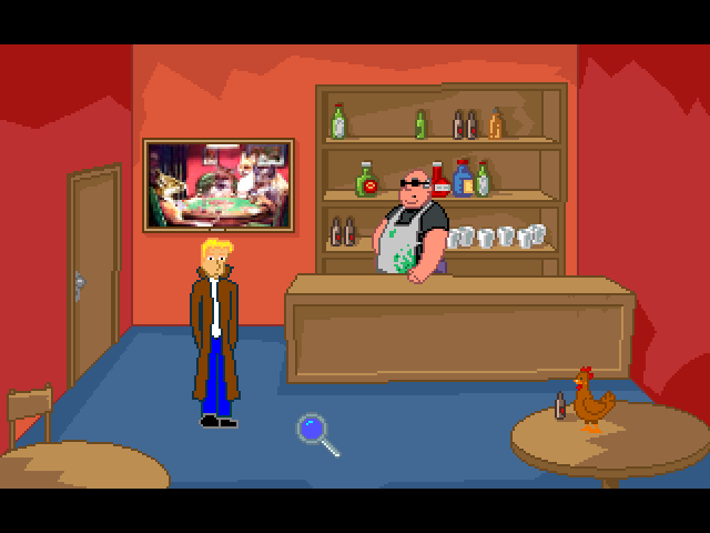Paranormal Investigation (Windows) screenshot: In Scid's bar