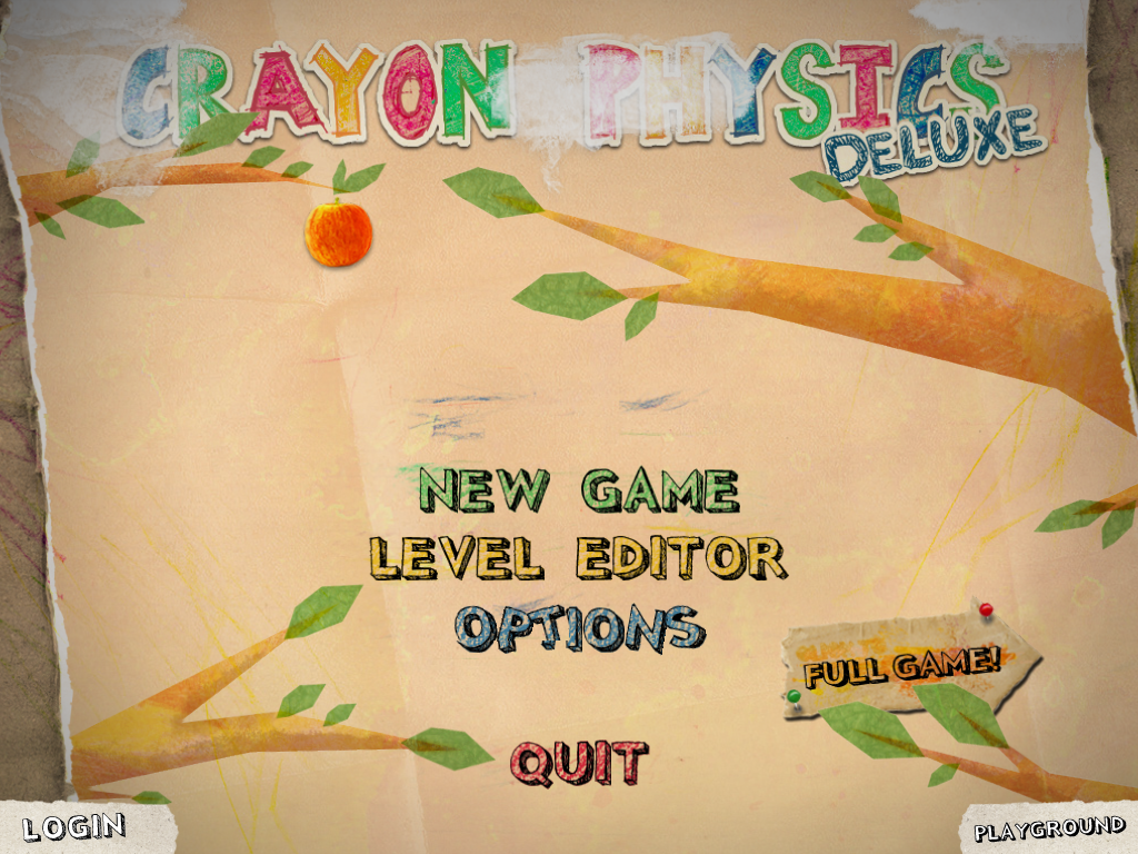 Crayon Physics Deluxe screenshots MobyGames