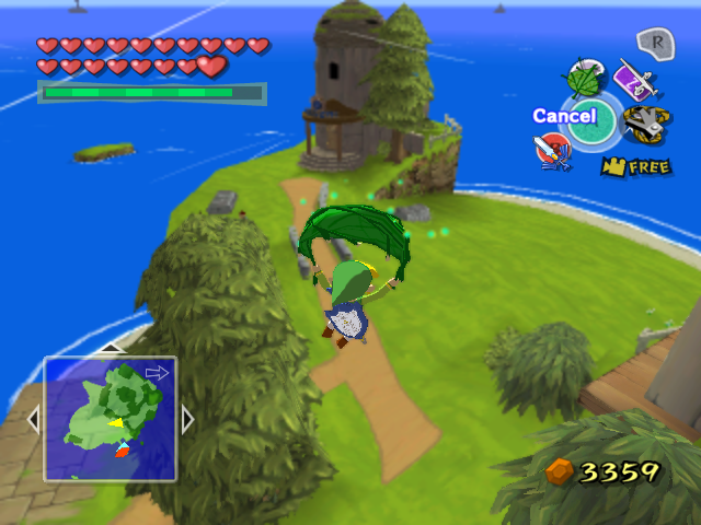 Screenshot of The Legend of Zelda: The Wind Waker (GameCube, 2002) -  MobyGames