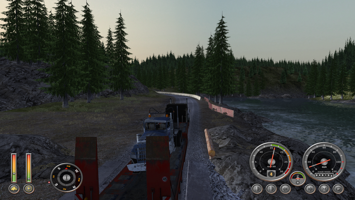 18 Wheels of Steel: Extreme Trucker 2 (Windows) screenshot: On the road