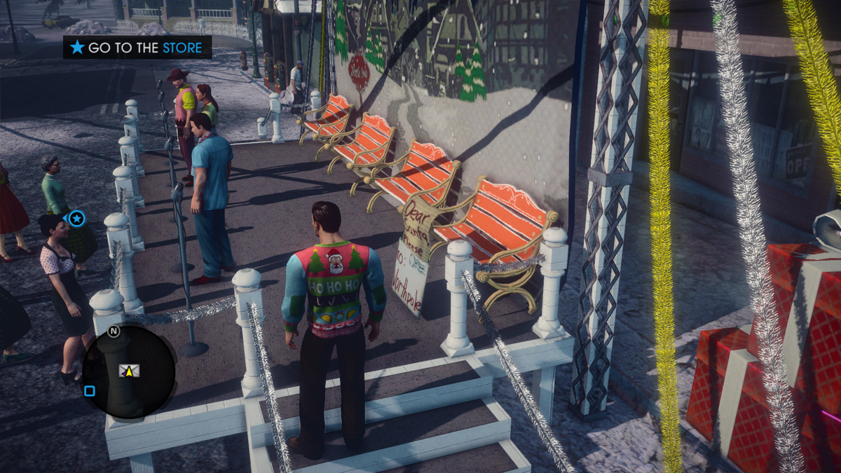 Screenshot of Saints Row IV How the Saints Save Christmas