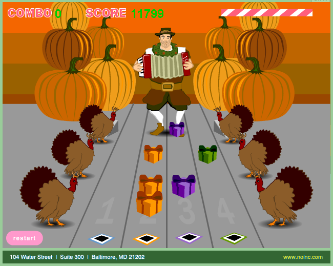 Screenshot of Accordion Hero (Browser, 2006) MobyGames