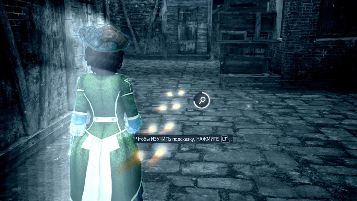 Assassin's Creed III: Liberation (Windows) screenshot: Playing a little detective game