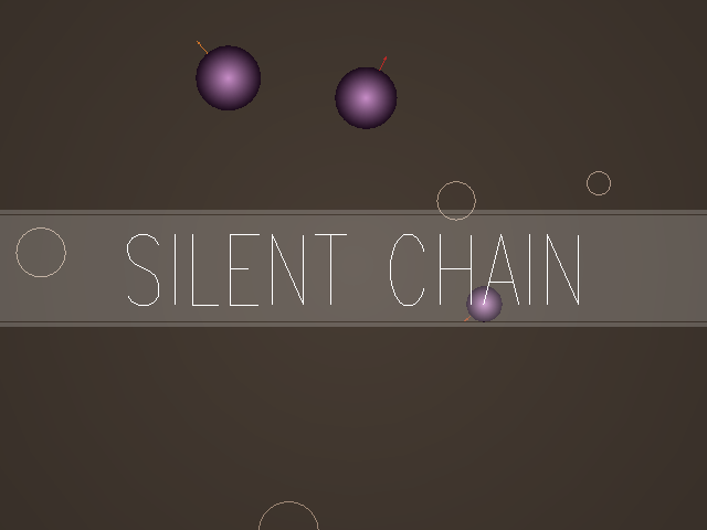 Cactus Arcade 2.0 (Windows) screenshot: Silent Chain: Start screen. Press Enter to begin.