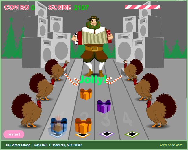 Screenshot of Accordion Hero (Browser, 2006) MobyGames