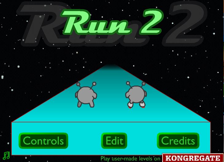 Run 2 (Browser) screenshot: Start screen