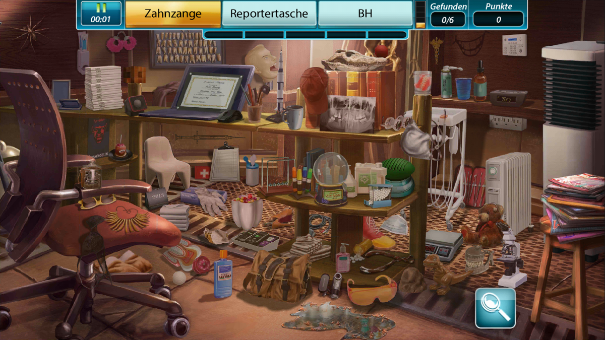 Screenshot of CSI: Crime Scene Investigation - Hidden Crimes (Android,  2014) - MobyGames