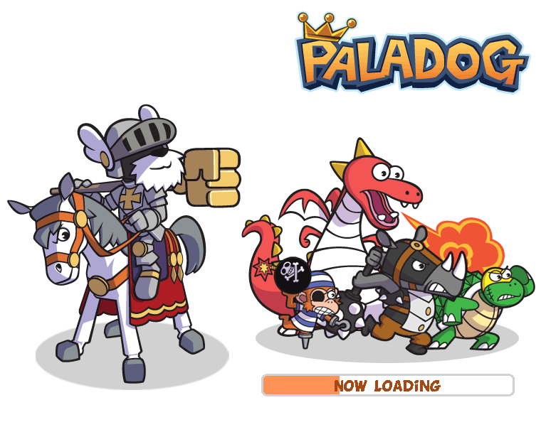 Paladog (Browser) screenshot: Loading screen