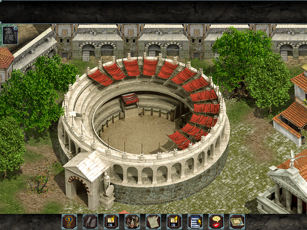 Nemesis of the Roman Empire (Windows) screenshot: Arena