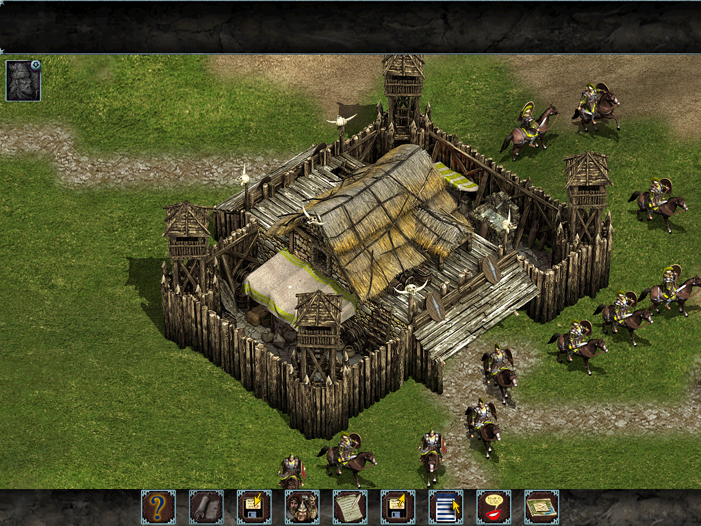 Nemesis of the Roman Empire (Windows) screenshot: Trade outpost