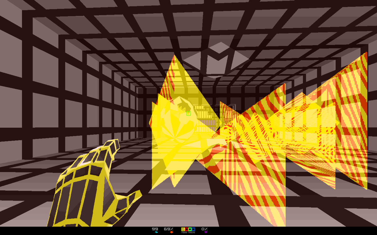 Delaweare (Windows) screenshot: It's clearly hostile. Let's return fire.