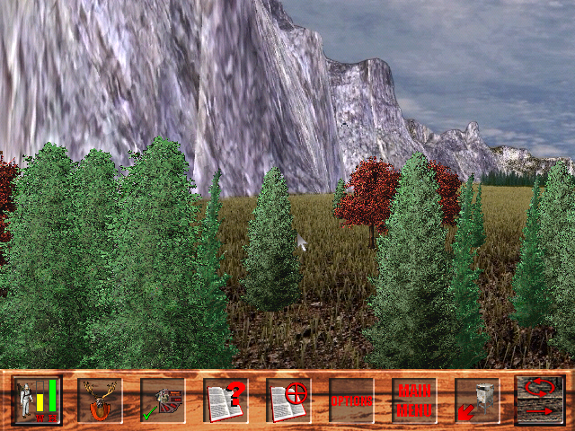 Cabela's Big Game Hunter III (Windows) screenshot: Stand area