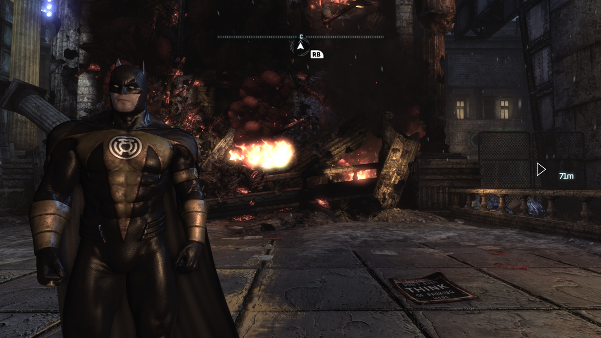 Screenshot of Batman: Arkham City - Arkham City Skins Pack (Windows, 2011)  - MobyGames, image size:1200x675