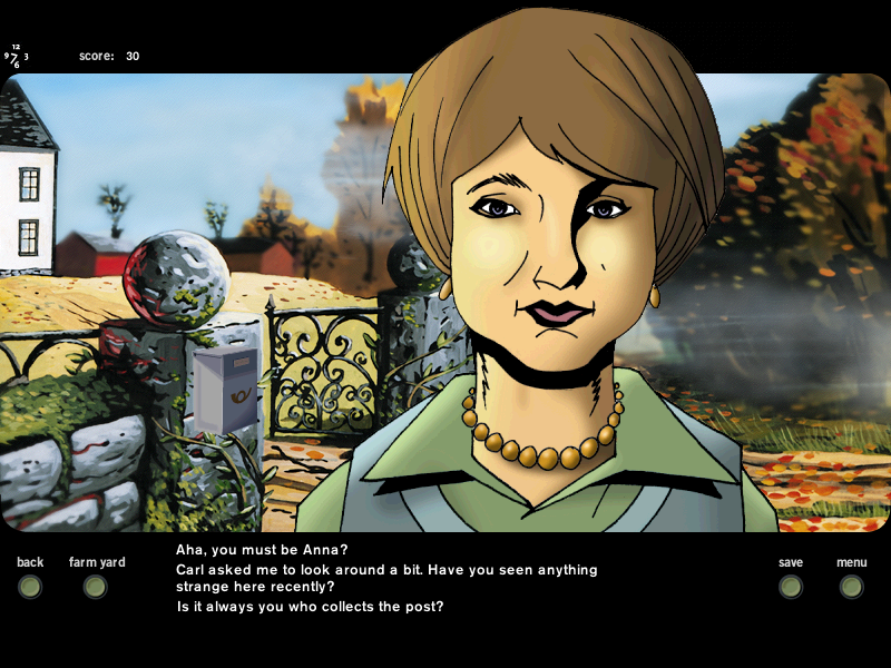 Nikki: The First Adventure (Windows) screenshot: Anna, partner of Carl