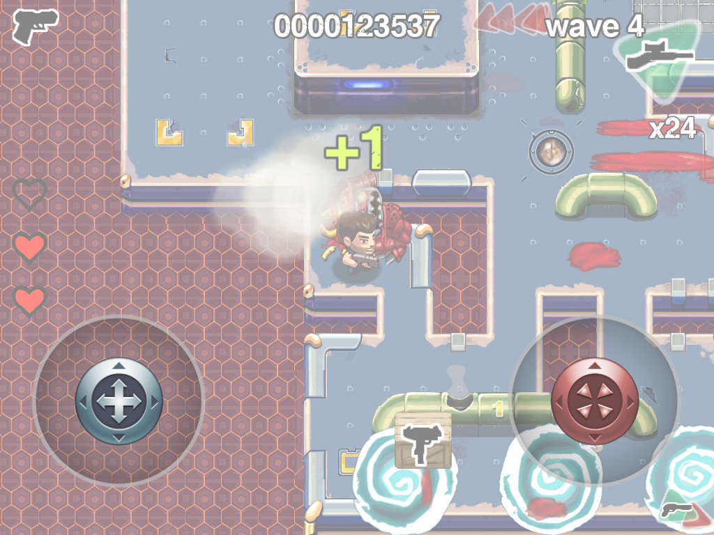 Screenshot of Age of Zombies (iPad, 2010) - MobyGames