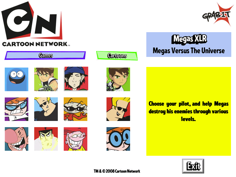 Screenshot of Cartoon Network Power Pack (Windows, 2008) - MobyGames