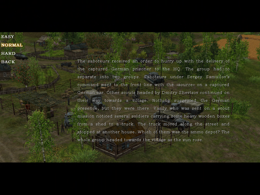 Screenshot of Silent Heroes Elite Troops of WWII (Windows, 2005) MobyGames