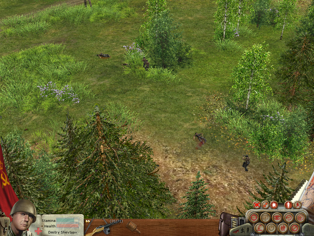 Screenshot of Silent Heroes Elite Troops of WWII (Windows, 2005