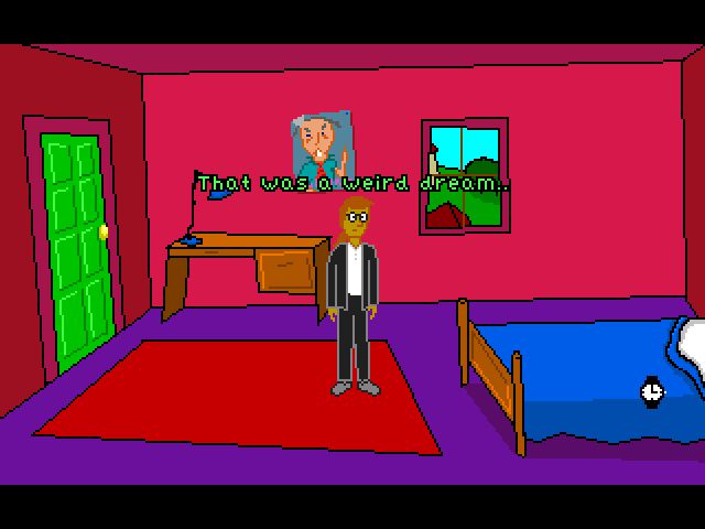 Before the Legacy (Windows) screenshot: The game starts in the room of Davy Jones