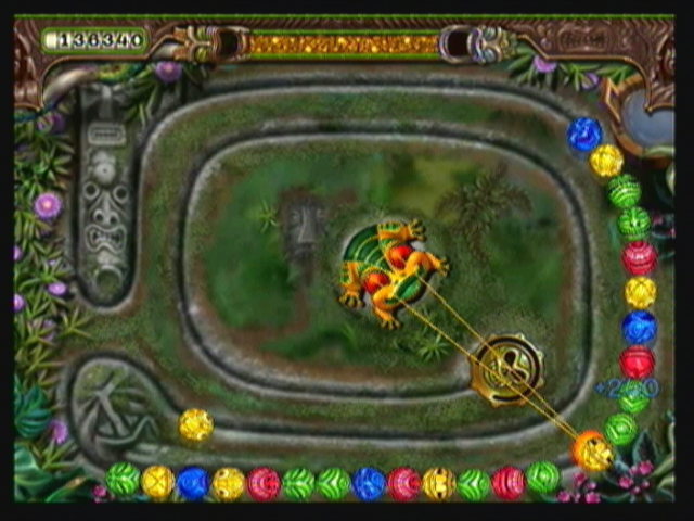 Screenshot of Zuma's Revenge! (Zeebo, 2009) - MobyGames