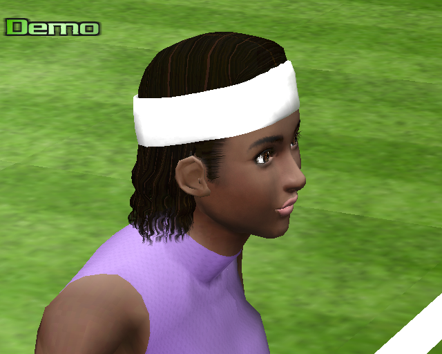 European Tennis Pro (PlayStation 2) screenshot: After the company logos have been displayed the game runs a short, animated sequence before the title screen. The players may not modelled on real tennis pro's but they are still quite pleasing