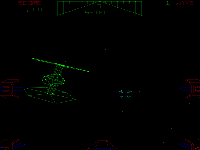 Screenshot of Star Wars (Arcade, 1983) - MobyGames