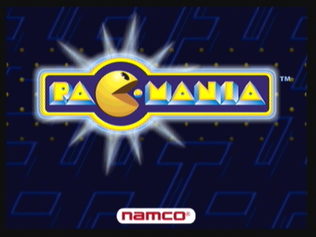 Pac-Mania (Zeebo) screenshot: Title screen.