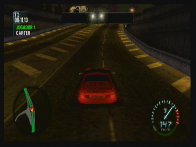 Need for Speed: Carbon - Own the City (Zeebo) screenshot: Your friends decide to take you on a quick race.