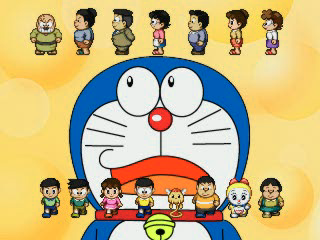 Doraemon 3: Makai no Dungeon (PlayStation) screenshot: Cutscene.