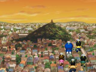 Doraemon 3: Makai no Dungeon (PlayStation) screenshot: An image like this brings me back so many childhood memories.