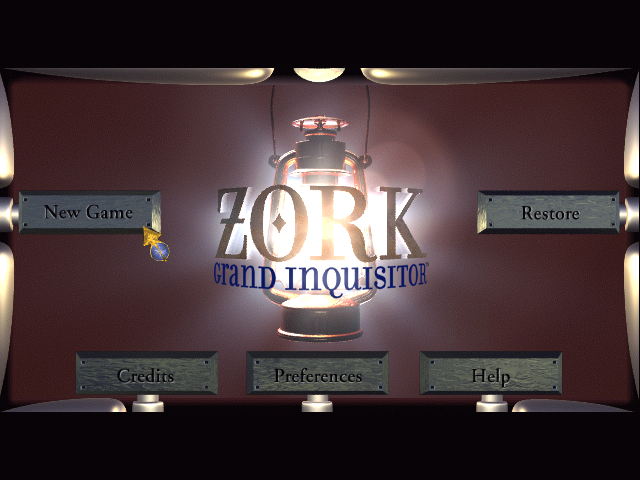 Zork: Grand Inquisitor (Windows) screenshot: Title screen