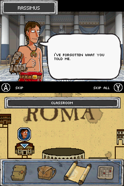 Horrible Histories: Ruthless Romans (Nintendo DS) screenshot: Rassimus