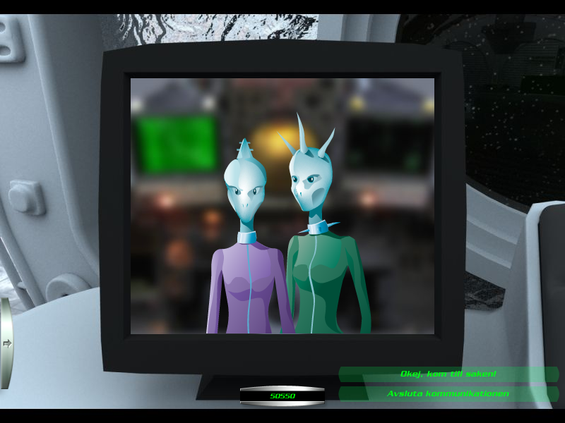 Vintergatan: Rädda Jorden! (Windows) screenshot: More strange aliens