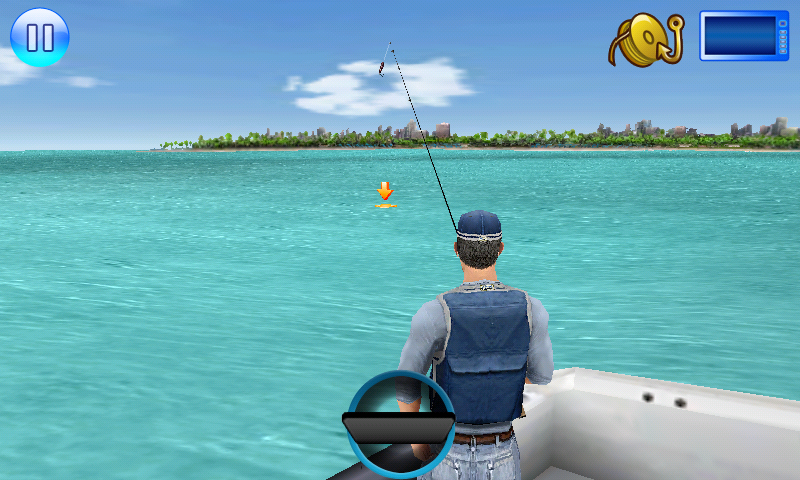 Fishing Kings (Android) screenshot: Starting out