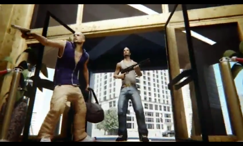 Gang$tar: West Coast Hustle (Android) screenshot: Intro cinematic