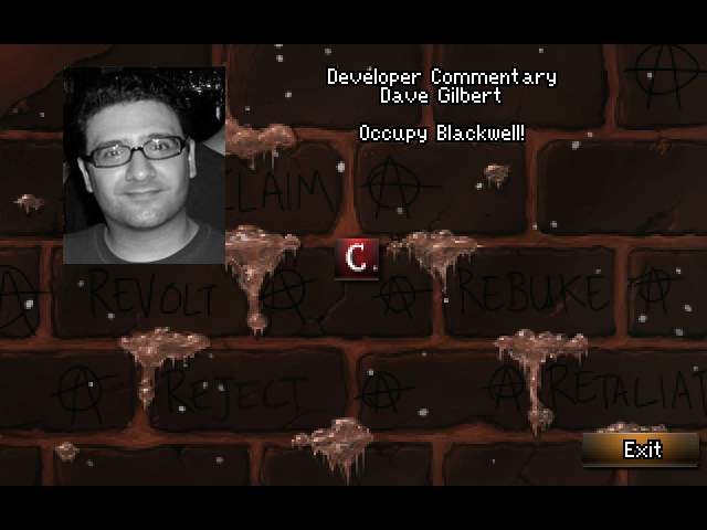 The Blackwell Epiphany (Windows) screenshot: <moby developer="David L. Gilbert">Dave Gilbert</moby>...