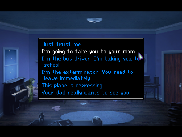 The Blackwell Epiphany (Windows) screenshot: One of the dialogue puzzles