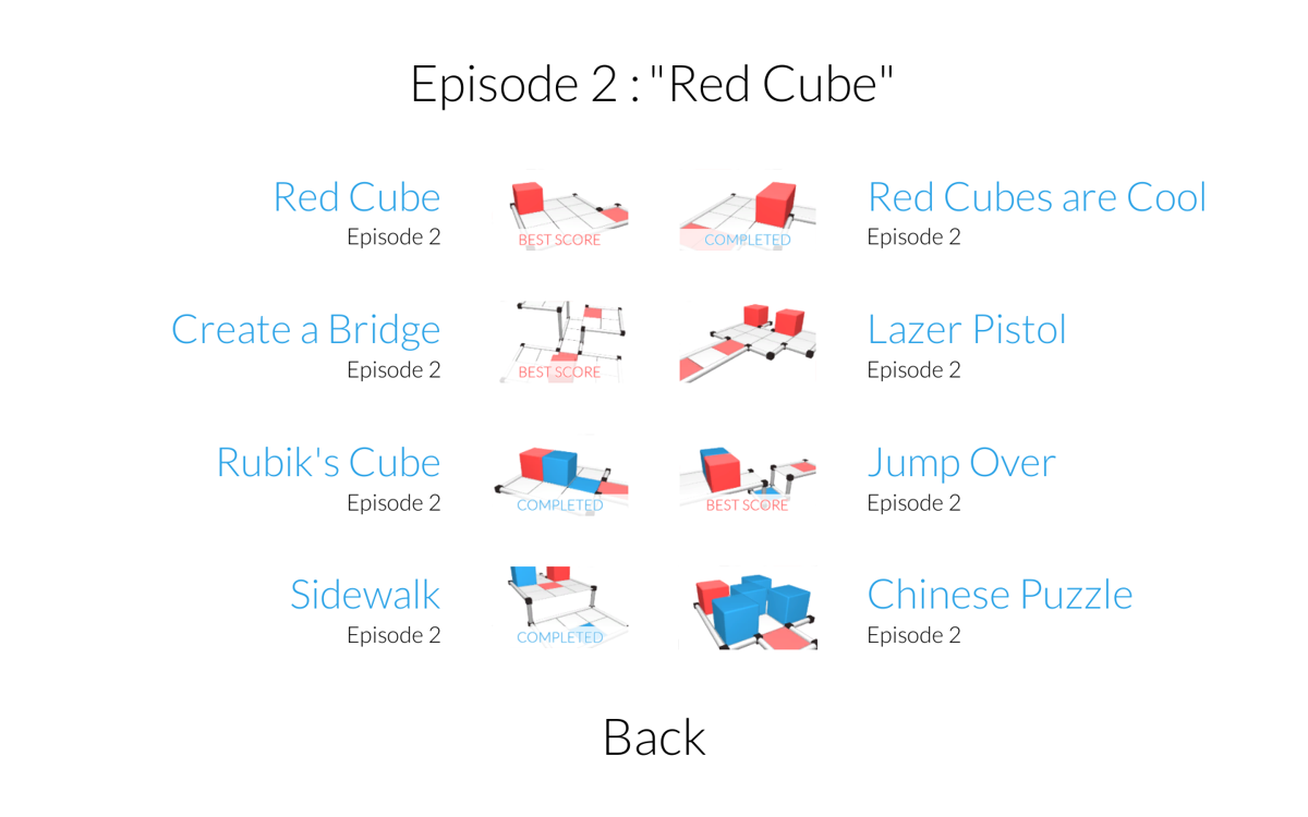 Cubot (Windows) screenshot: Progress through the second episode