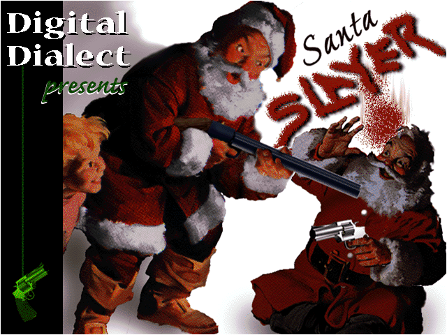 Santa Slayer (Windows) screenshot: Title screen
