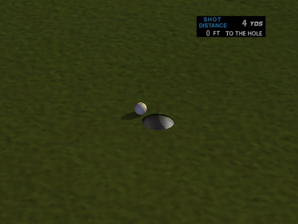 Outlaw Golf (Windows) screenshot: That's no luck