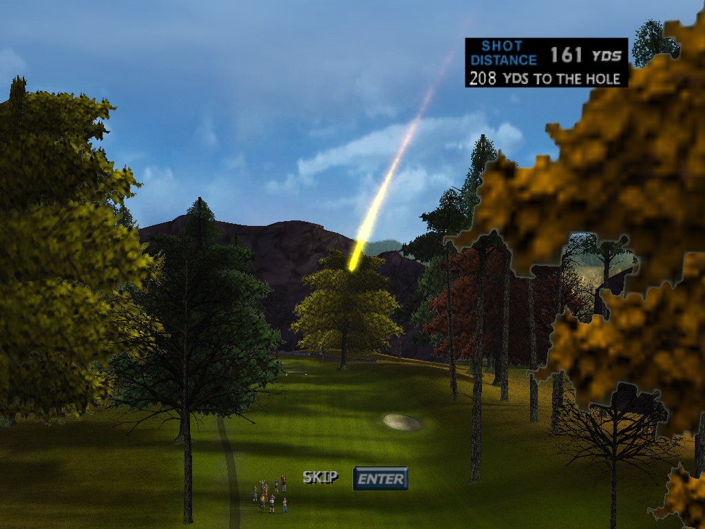 Outlaw Golf (Windows) screenshot: Power shot