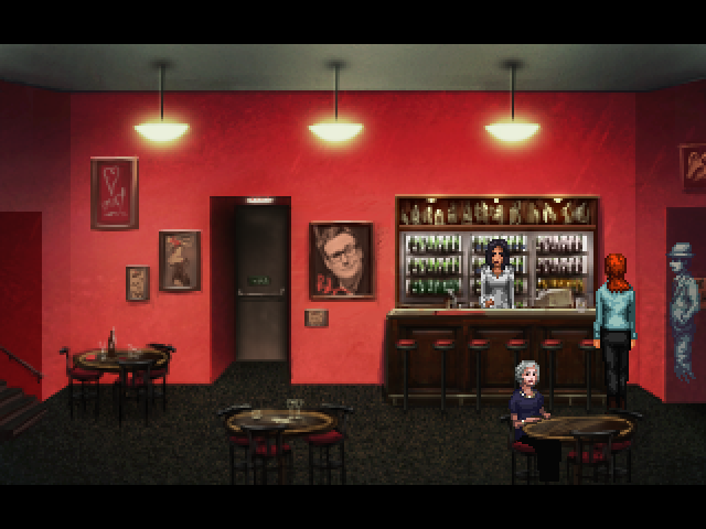 The Blackwell Epiphany (Windows) screenshot: That painting sure looks familiar!