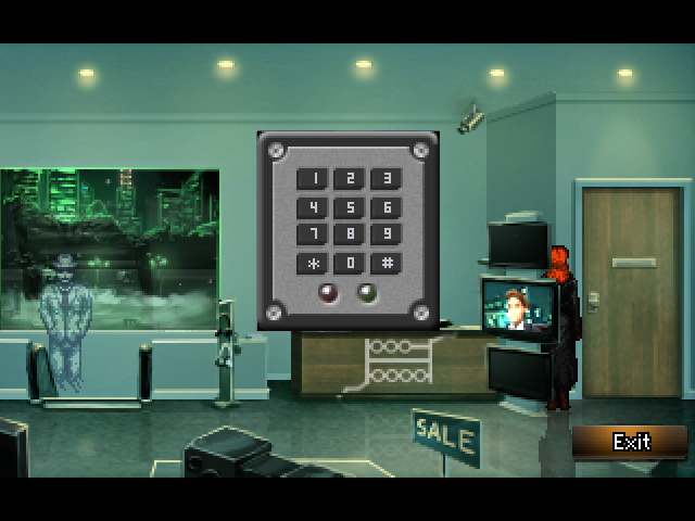The Blackwell Epiphany (Windows) screenshot: Hunting for codes and passwords still plays a big role