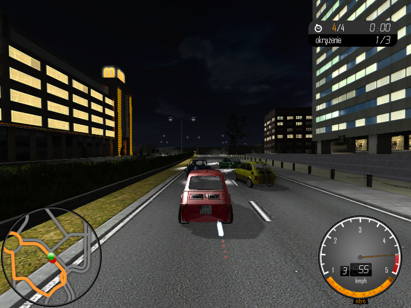 Bambino Rally 3 (Windows) screenshot: Using the nitro booster