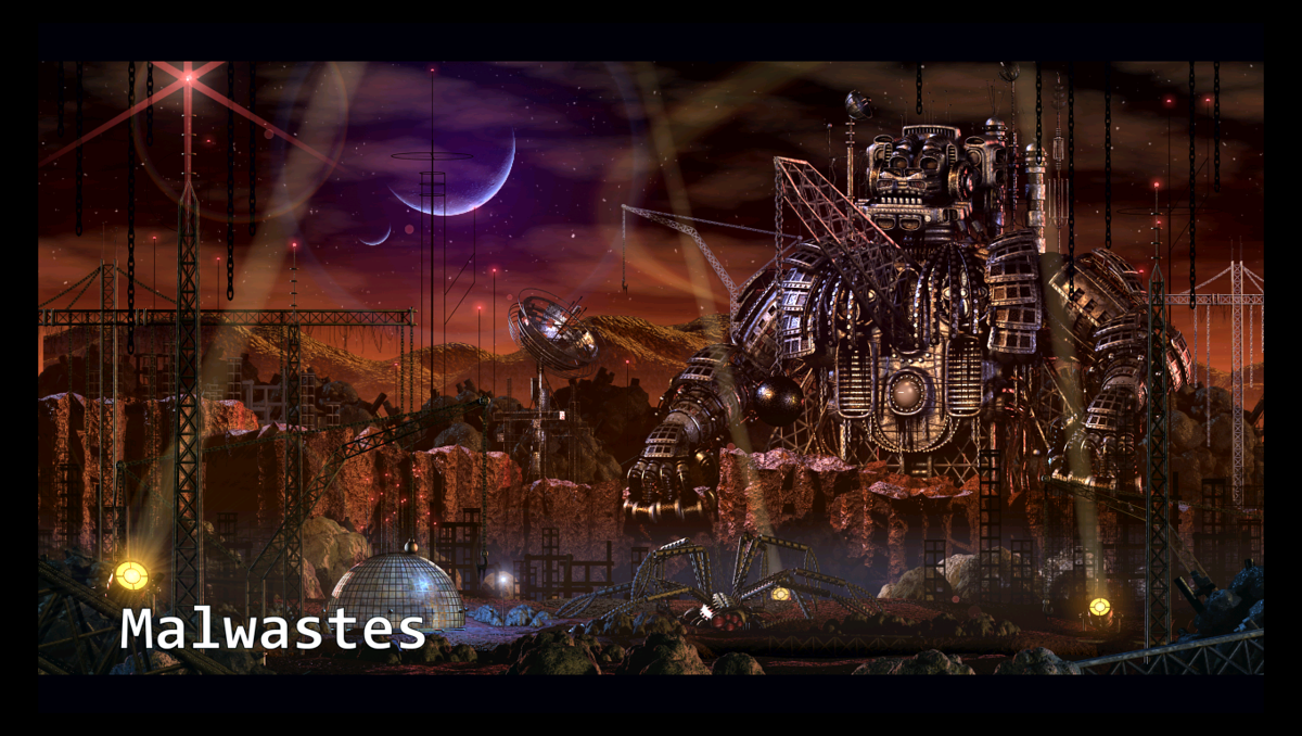 The Desolate Hope (Windows) screenshot: Malwastes (Malenz's simulation)