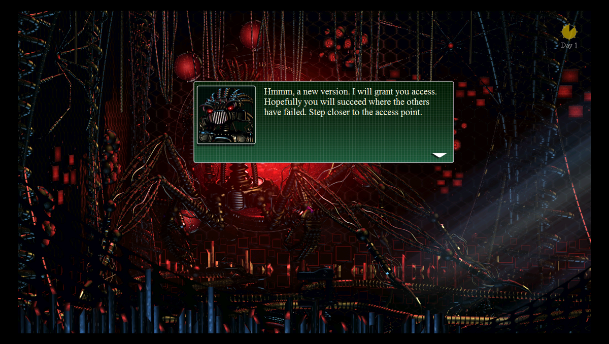 The Desolate Hope (Windows) screenshot: Malenz's introduction