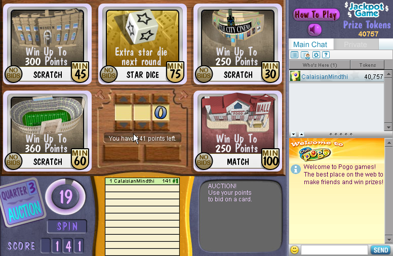 Screenshot of Dice City Roller (Browser, 2006) MobyGames